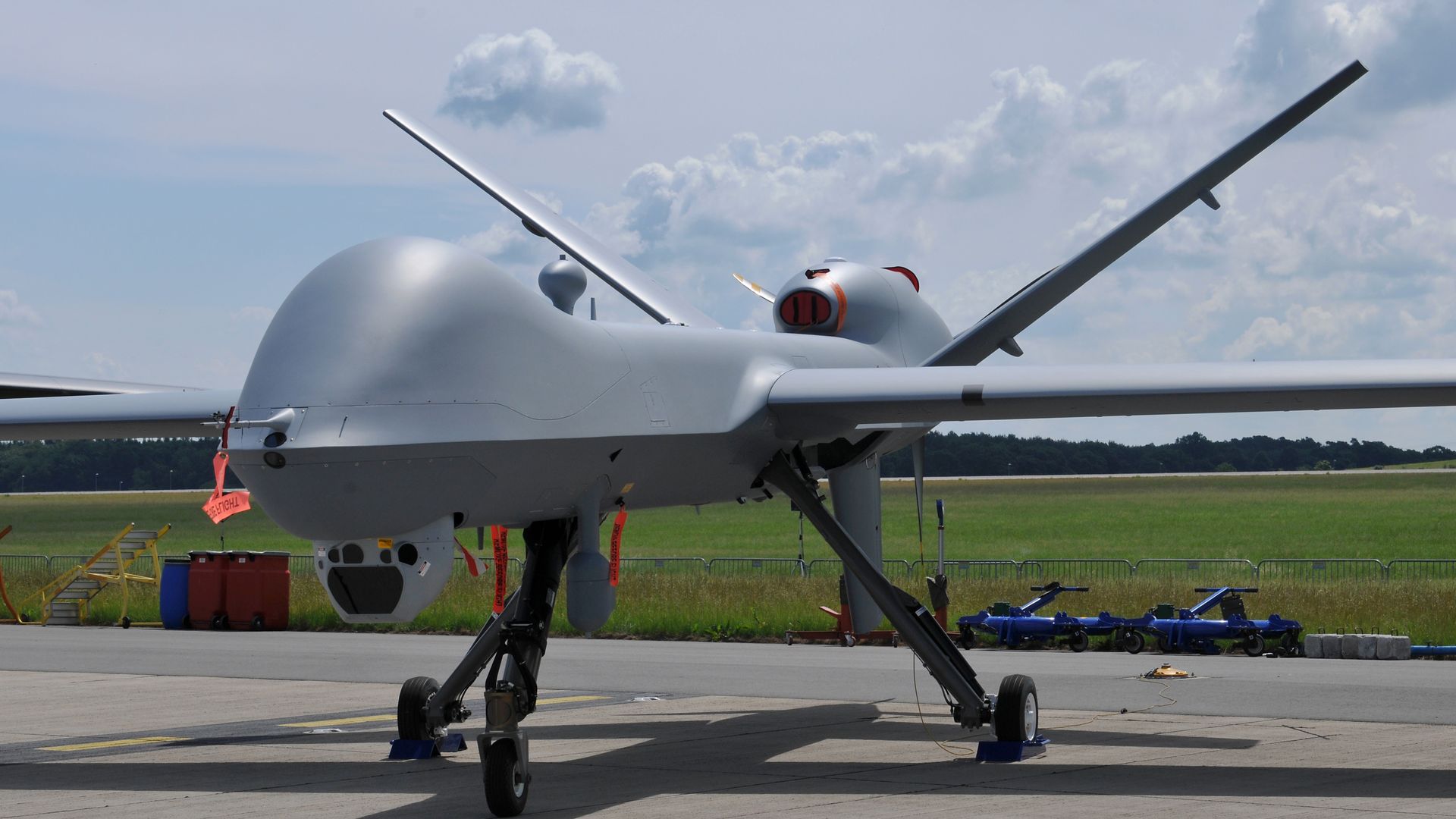 The U.S. Air Force says the story about a rogue AI drone attacking and killing its operator during a simulated test was just a hypothetical.