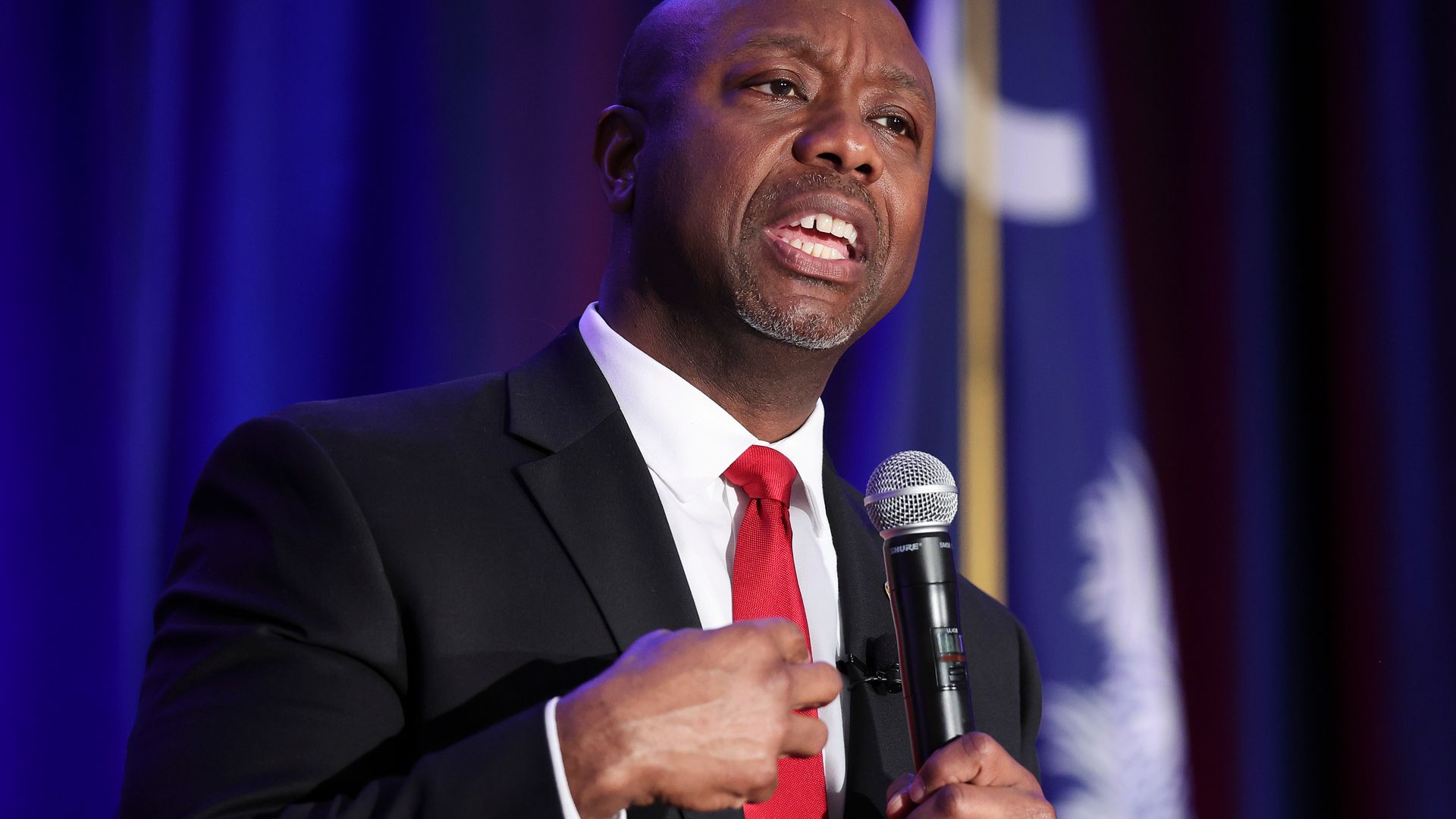 I like a lot about Tim Scott but is he running for president to absolve white people for the centuries of oppressing Black Americans?