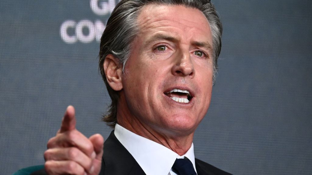 California Gov. Gavin Newsom launches an ad campaign opposing laws blocking out-of-state abortions for minors.
