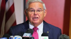 Sen. Bob Menendez made his first public remarks since being indicted on federal bribery and corruption charges.