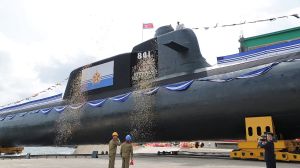 North Korea unveiled its first nuclear submarine and assigned it to the fleet that patrols the waters between the Korean peninsula and Japan.