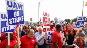 A strike led by the United Auto Workers union could deliver a severe economic setback to the U.S. and potentially trigger a recession.