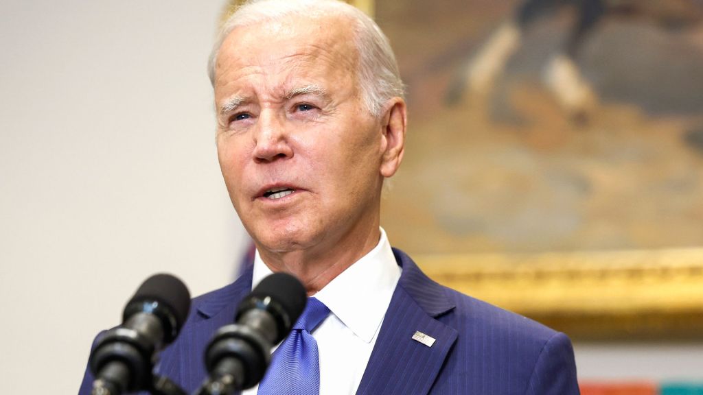 Biden's approval rating is currently 37%, matching his personal low. His approval has fallen below 40% on four occasions since taking office.