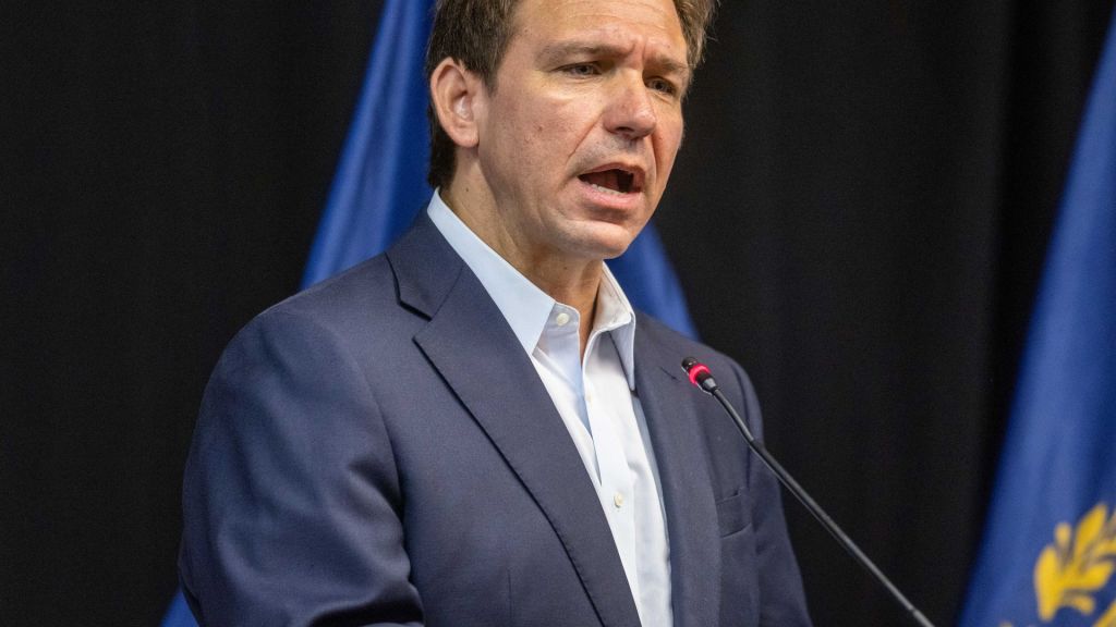Florida Gov. Ron DeSantis warns of potential expulsion for unsanctioned protests on state college campuses, citing incidents at other universities.