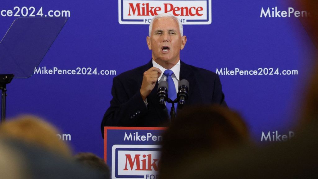 Former Vice President Mike Pence's 2024 presidential campaign is in jeopardy due to a significant debt of $620,000.