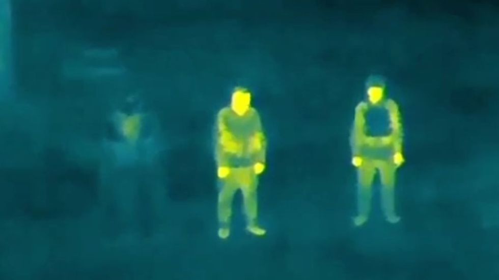 The Ukraine deputy prime minister, Mykhailo Fedorov, released video of new "invisibility cloaks" for snipers and special operations forces.