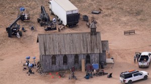 Exclusive NBC footage from the set of "Rust" surfaces, days before the tragic shooting of cinematographer Halyna Hutchins.