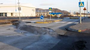 Iceland declared a state of emergency Nov. 11 and urged residents to evacuate the village near one of its 33 volcanic systems.