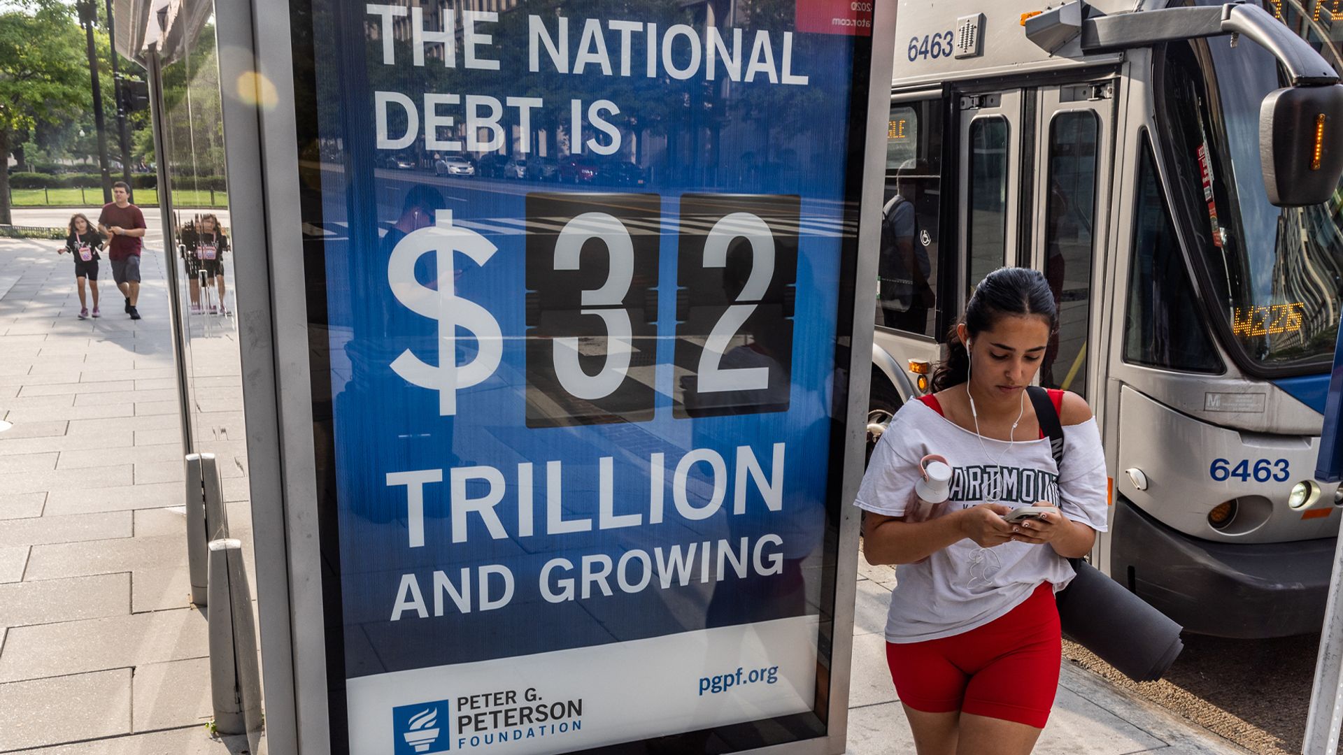 The interest payment on U.S. debt now costs the nation more than  trillion a year. Younger generations will be left holding the bag.