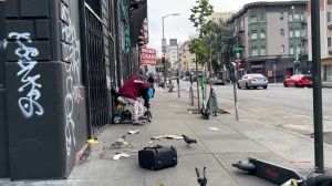 San Francisco cleans streets, increases security in preparation for the Asia-Pacific Economic Cooperation leaders' conference.