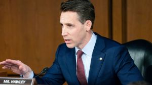 Sen. Josh Hawley, R-Mo., introduced a bill that he said would begin to undo the Supreme Court's Citizens United decision.