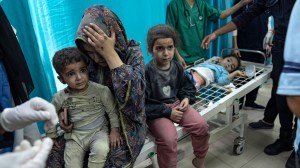 Gaza’s hospitals are in chaos as Israeli bombardment continues in the territory since the Hamas terror attack on Oct. 7.