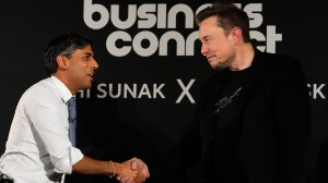 The British prime minister hosted a discussion with Musk after his two-day AI summit, which produced agreements among world and tech leaders.