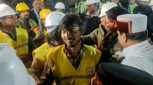 Rescuers successfully pulled 41 workers from a collapsed tunnel in the Himalayas after 17 days. The evacuation took one hour to complete.