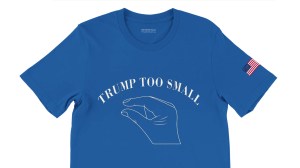 A man who makes T-shirts that say "Trump too small" went all the way to the Supreme Court hoping to get a trademark approved.
