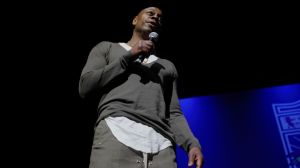 Dave Chappelle spoke with students at his alma mater, the Duke Ellington School of the Arts, for a workshop about activism.