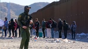 Border agents are being told to take precaution after 10 IEDs were confiscated by Mexican authorities after a gang fight broke out.