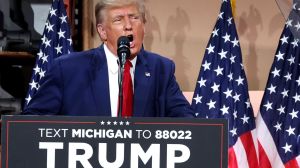 Michigan's Supreme Court has ruled that Trump can appear on the 2024 primary ballot — the opposite of Colorado's court's ruling.