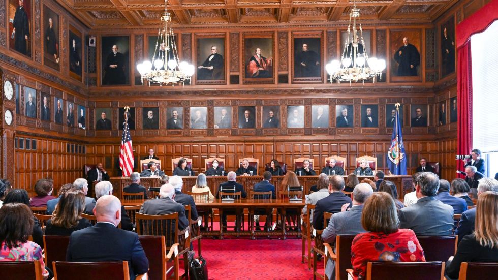 New York's highest court has ordered the state to redraw congressional districts ahead of the 2024 elections.