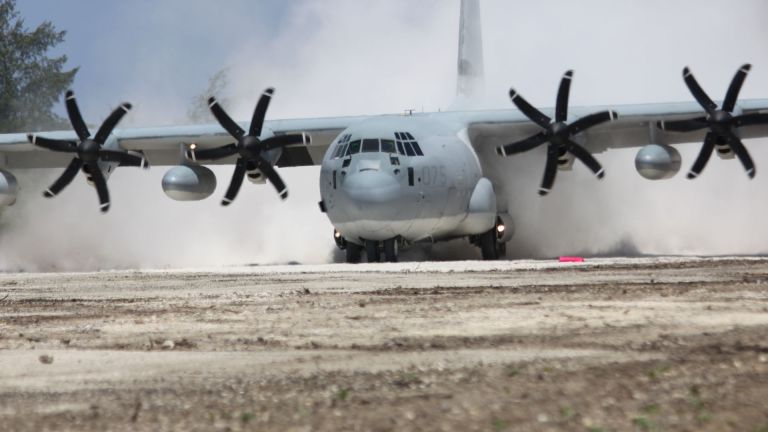 The U.S. Air Force is rebuilding the airfield used to launch the nuclear attacks on Japan during World War II.