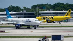 A merger between JetBlue and Spirit is on hold following a federal judge's ruling to block it.