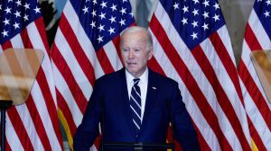 President Joe Biden said he would veto a standalone Israel aid bill pushed by House Republicans calling it a political ploy.