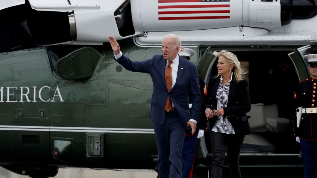 Joe Biden faced mockery for nearly stumbling on the new, shorter stairs of Air Force One, prompting concerns on his ability to remain stable.