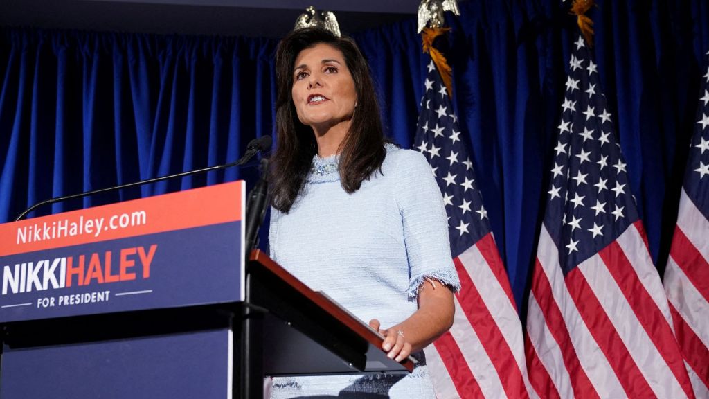 Nikki Haley defended her past support of Trump, deepening her criticism of her main rival arguing he is “more diminished than he was.”