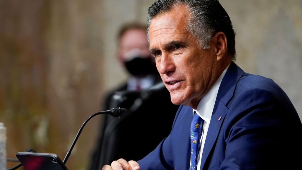 Sen. Mitt Romney, R-Utah, expressed his opposition to Trump, stating that he would not vote for him again in the 2024 presidential election.