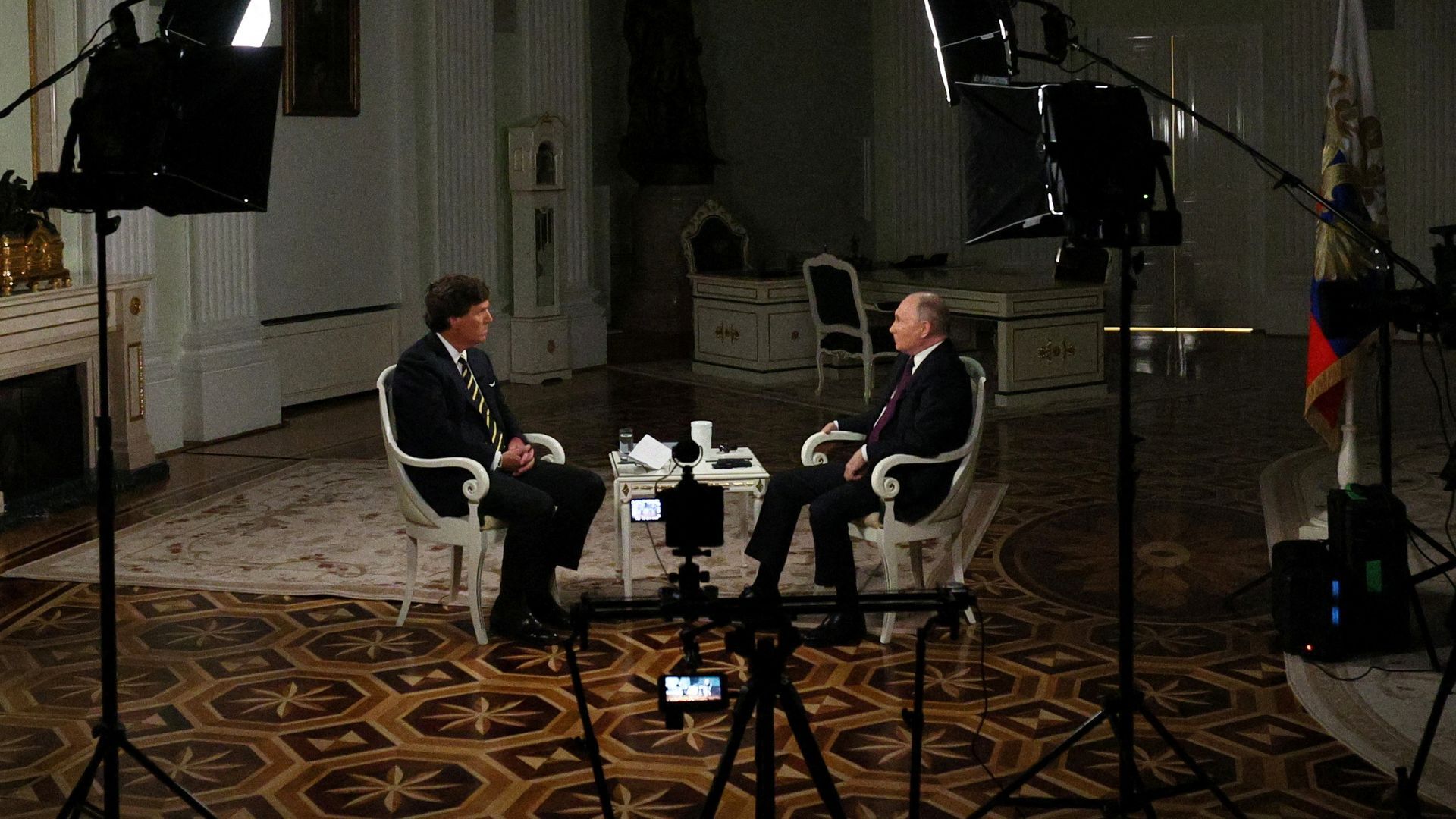 The interview with Tucker Carlson was the first time Putin agreed to sit down with a Western media member since the Russia-Ukraine war began.