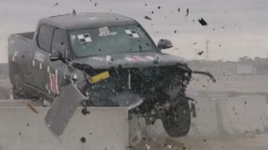 A recent EV crash test at the University of Nebraska has raised questions about whether American guardrails can hold up against these cars.