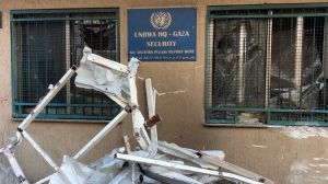 The Israeli military reported a tunnel shaft near a UNRWA school that led to an underground Hamas tunnel beneath UNRWA’s headquarters.