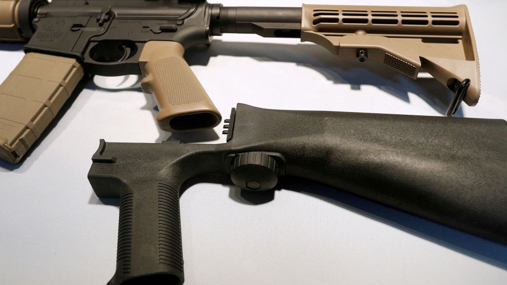 The Supreme Court will hear arguments in a gun rights case that could potentially legalize the ownership of bump stocks again.