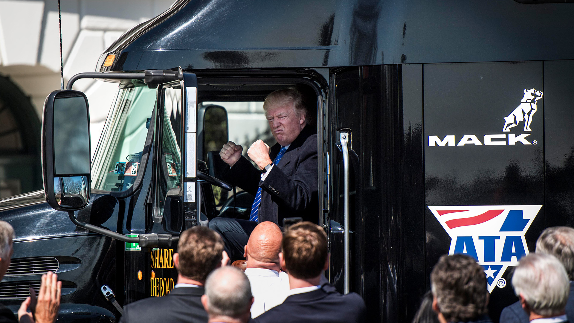 A group of pro-Trump truckers said they are boycotting New York City after a fraud ruling against the former president.