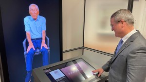 The power of artificial intelligence is allowing visitors to have conversations with real-life World War II veterans in New Orleans.
