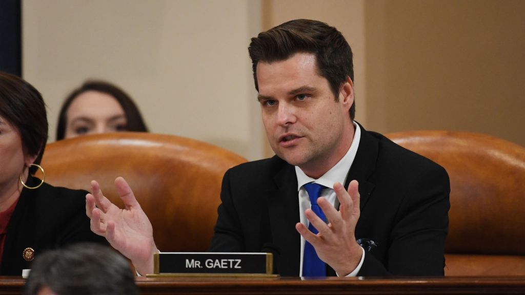 Representative Matt Gaetz questioned Attorney General Merrick Garland regarding former President Donald Trump's legal cases during a House Judiciary Committee hearing.