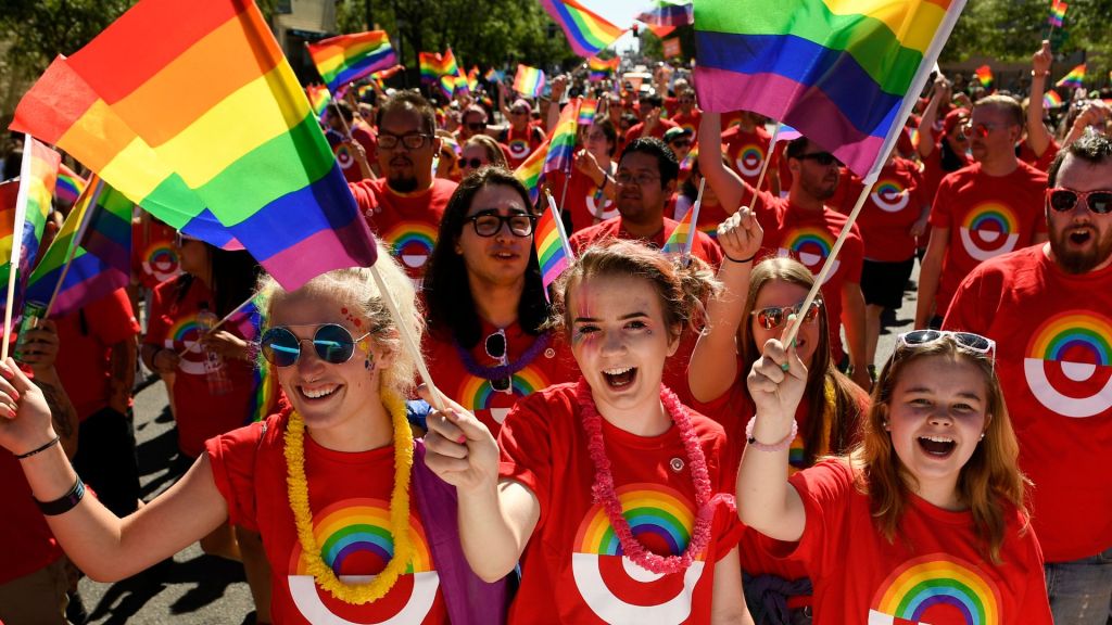 Approximately 77.6% of Americans identified as LGBTQ+ in a Gallup study, up from 5.6 per cent four years ago.