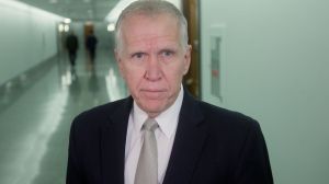 Sen. Thom Tillis released a voice mail from a TikTok user who threatened to shoot him and cut him into pieces.