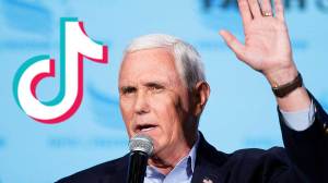 Pence issues a warning about TikTok's security issues as Congress debates its future before the House votes on a bill to ban the app.