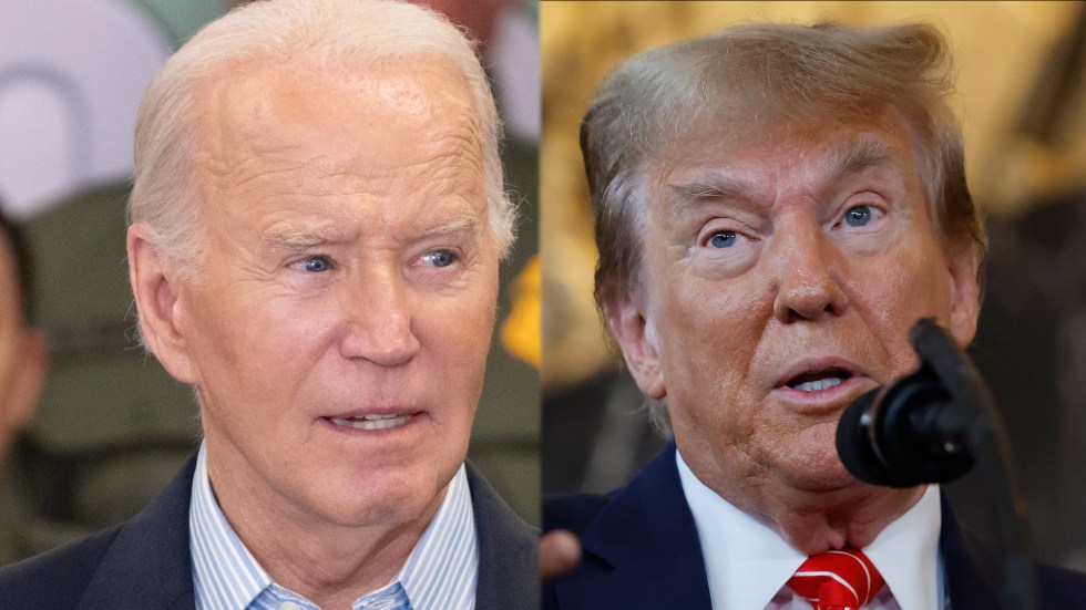 Biden called for bipartisan border legislation, challenging Trump to join in