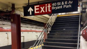 The New York Police Department released new numbers showing that felony crimes are down on the NYC subway system so far this year.
