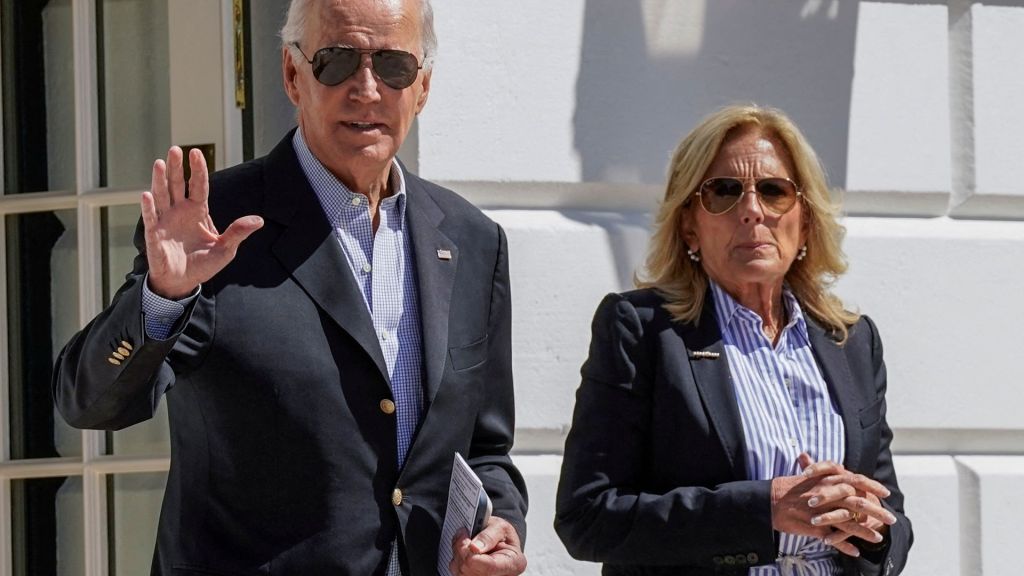 Jill Biden defends Joe Biden's performance in the battleground states, expressing confidence in his chances of winning the election.