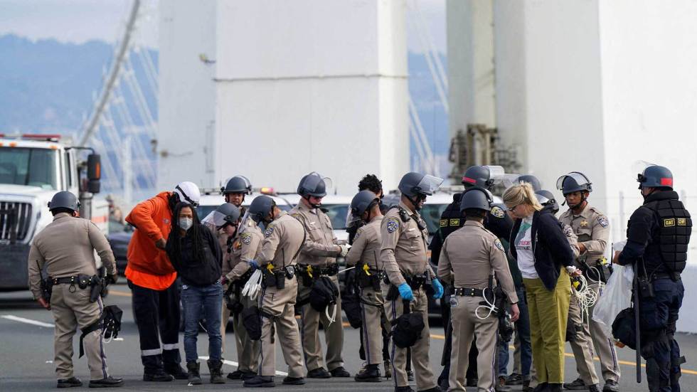 San Francisco's DA seeks restitution for drivers trapped during a pro-Palestinian protest on the Golden Gate Bridge.