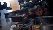 As thousands of Palestinians flee parts of Rafah, the U.N.'s World Food Program is warning its critically low on humanitarian aid.