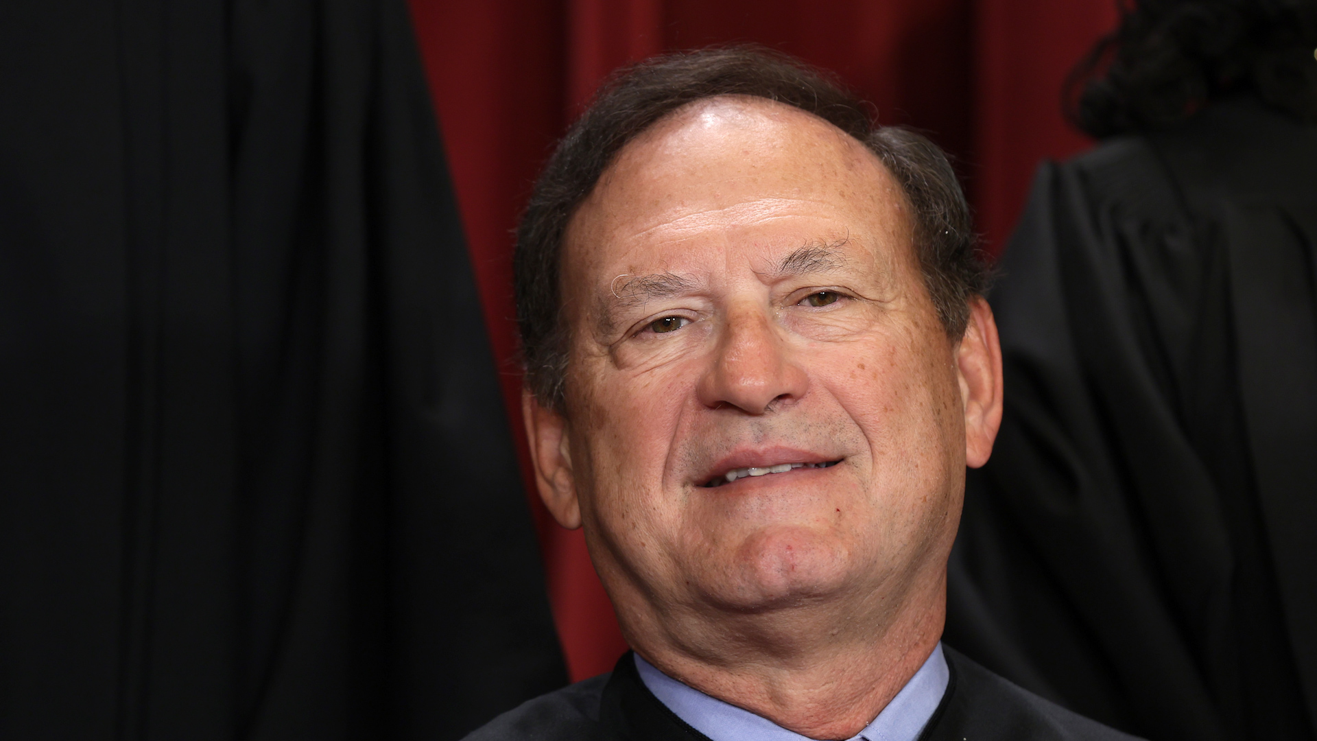 Justice Samuel Alito refuses recusal from Trump-related cases, denies knowledge of symbolic flags put up by his wife.