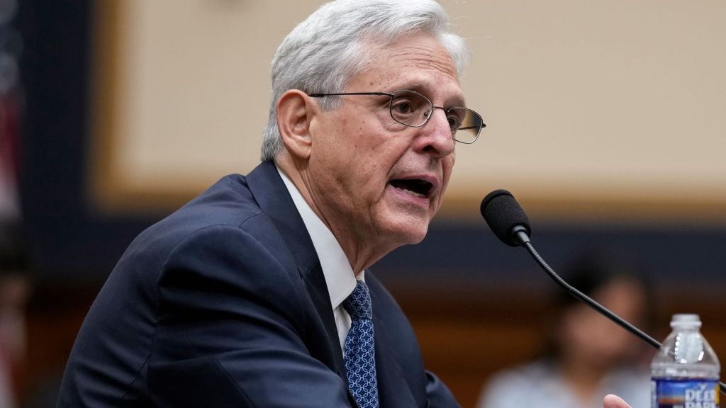 Rep. Anna Paulina Luna (R-Fla.) introduced a resolution to hold Attorney General Merrick Garland in “inherent contempt” of Congress, proposing a $10,000 daily fine for not releasing audio of President Biden’s interview about classified documents.