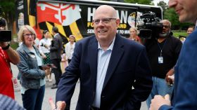 Former Maryland Gov. Larry Hogan is a key part of the Republicans effort to retake the Senate majority in the November elections.