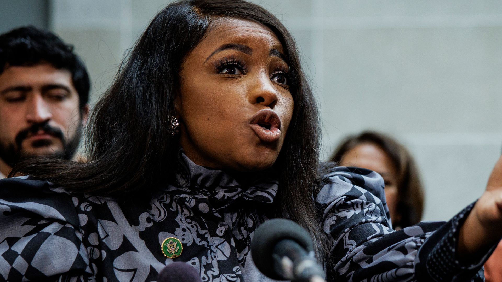 Jasmine Crockett declares Trump ‘enemy to the United States’