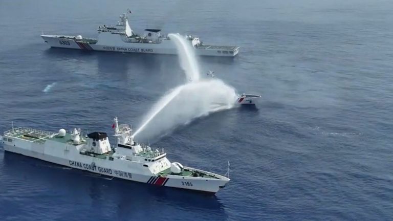 It’s a familiar scene in the South China Sea: a confrontation between the Chinese coast guard and vessels from the Philippines. But why?