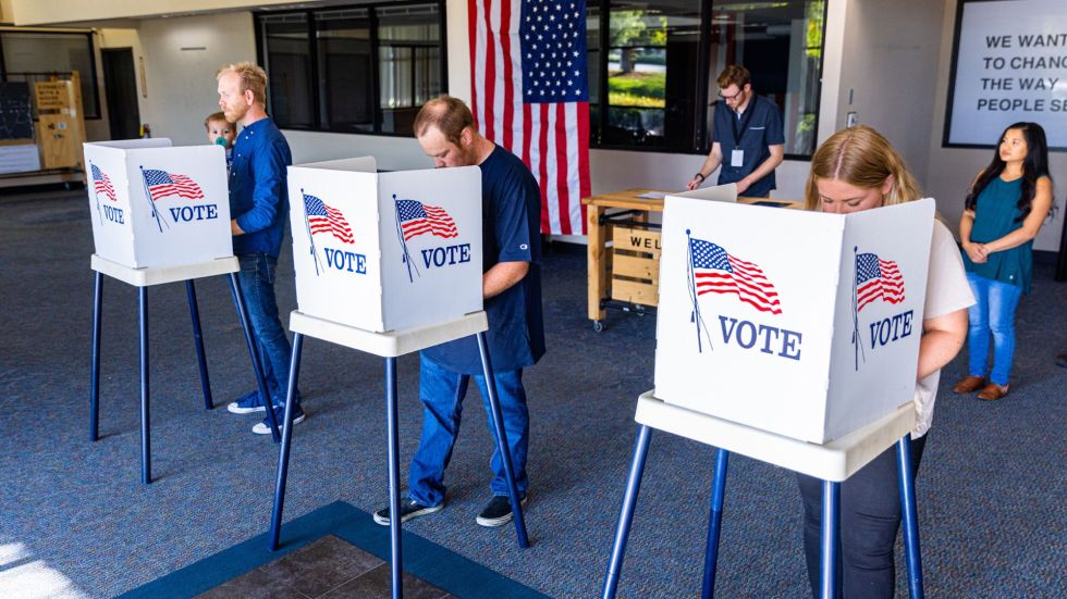 New polls show former President Trump leading President Biden in five key battleground states with less than six months until the election.